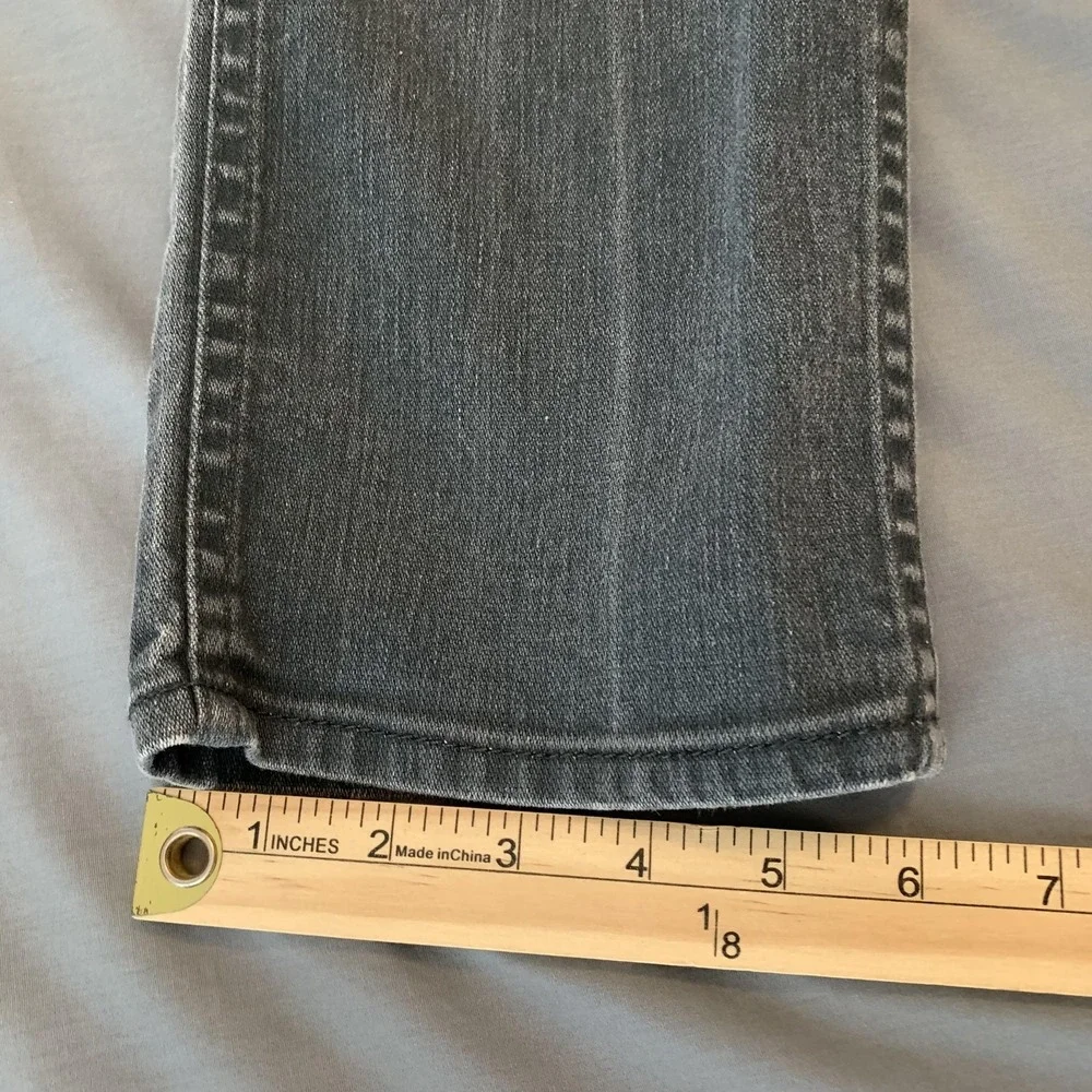 Levis 511‎ Jeans Mens 30x30 Gray Charcoal Wash Slim Fit Stretch Denim Pants